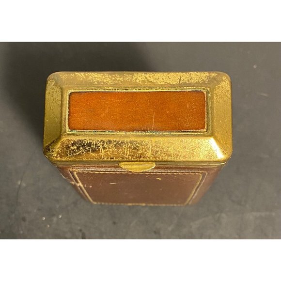 Vintage Rolfs Brown Leather Cigarette Case Holder  MCM - Picture 2 of 6